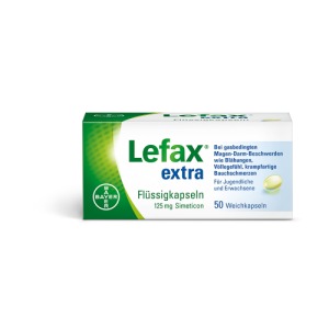 Abbildung: Lefax extra Flüssigkapseln bei gasbedingten Beschwerden, 50 St.