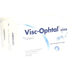 VISC Ophtal sine Augengel, 120 x 0,6 ml