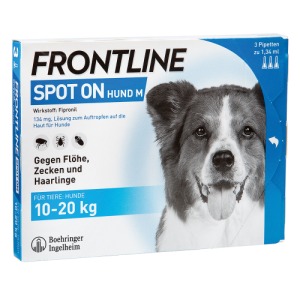 Abbildung: FRONTLINE SPOT-ON - Hund M 10-20 kg, 3 St.