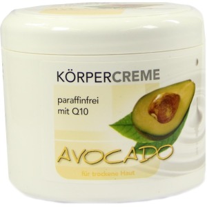 Avocado Körpercreme Q10, 500 ml