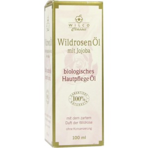 Wildrosenöl 100% Naturrein m.Jojoba, 100 ml