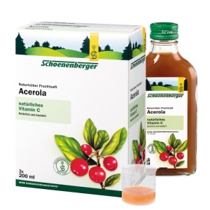 Abbildung: Acerola SAFT Schoenenberger Heilpflanzen, 3 x 200 ml