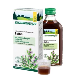 Abbildung: Salbei SAFT Schoenenberger Heilpflanzens, 200 ml