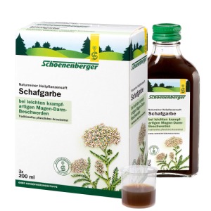 Abbildung: Schafgarbensaft Schoenenberger Heilpfl.s, 3 x 200 ml