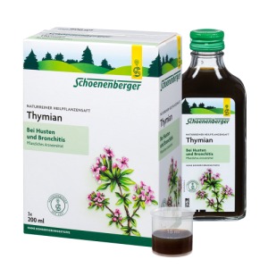 Abbildung: Thymian SAFT Schoenenberger Heilpflanzen, 3 x 200 ml