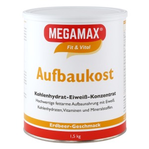 Abbildung: MEGAMAX AUFBAUKOST ERDBEERE, 1,5 kg