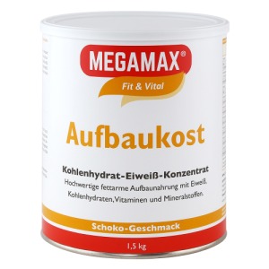 Abbildung: MEGAMAX AUFBAUKOST SCHOKO, 1,5 kg