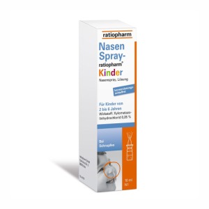 Abbildung: Nasenspray ratiopharm Kinder konservierungsmittelfrei, 10 ml