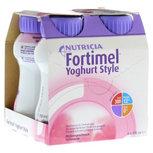 Abbildung: Fortimel Yoghurt Style Himbeergeschmack, 4 x 200 ml
