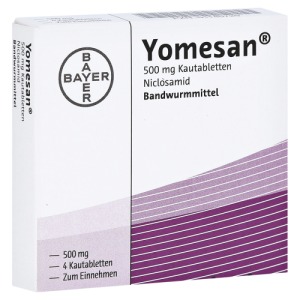 Abbildung: Yomesan 500 mg, 4 St.