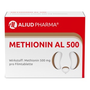 Abbildung: Methionin AL 500 Filmtabletten, 50 St.