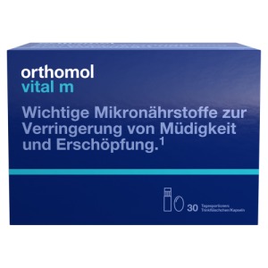 Abbildung: orthomol vital m 30 Trinkfläschchen/Kapseln, 30 St.