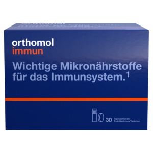 Abbildung: orthomol immun Trinkfläschchen/Tabletten Kombi, 30 St.