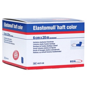 Abbildung: Elastomull haft Color 6 cmx20 m Fixierbinde, 1 St.