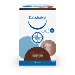 Abbildung: Calshake Schokolade Beutel Pulver, 7 x 90 g