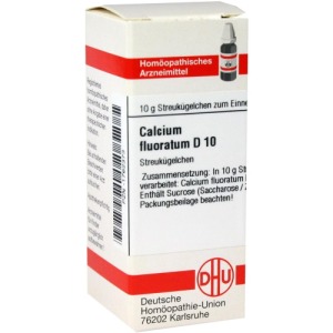 Abbildung: Calcium Fluoratum D 10 Globuli, 10 g