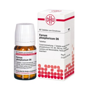 Abbildung: Ferrum Phosphoricum D 6 Tabletten, 80 St.