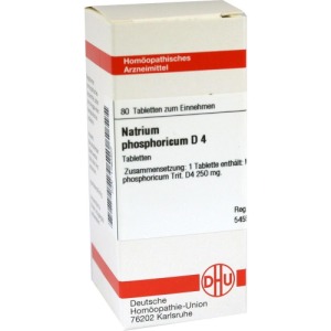 Abbildung: Natrium Phosphoricum D 4 Tabletten, 80 St.