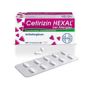 Abbildung: Cetirizin HEXAL bei Allergien, 100 St