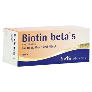 Biotin BETA 5 Tabletten 100 St