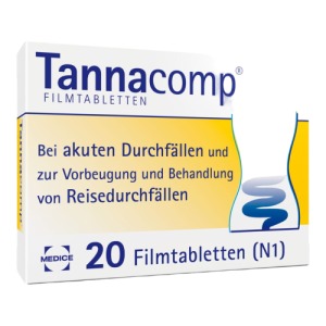 Abbildung: Tannacomp Filmtabletten, 20 St.