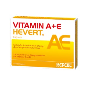 Abbildung: Vitamin A+E Hevert Kapseln, 50 St.