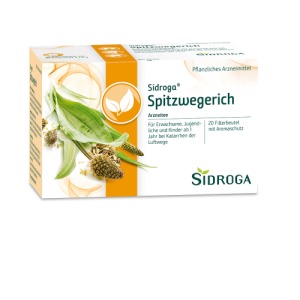 Abbildung: Sidroga Spitzwegerich Tee Filterbeutel, 20 x 1,4 g