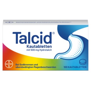 Abbildung: Talcid Tablette 0,5 G, 100 St.