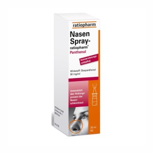 Abbildung: Nasenspray ratiopharm Panthenol konservierungsmittelfrei, 20 ml