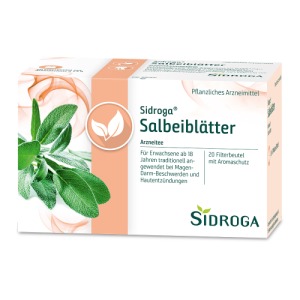 Abbildung: Sidroga Salbeiblätter Tee Filterbeutel, 20 x 1,5 g