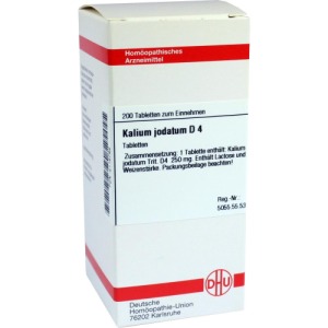 Abbildung: Kalium Jodatum D 4 Tabletten, 200 St.
