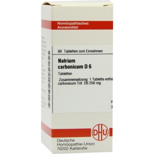 Abbildung: Natrium Carbonicum D 6 Tabletten, 80 St.