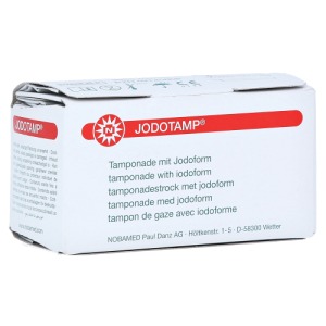 Abbildung: Jodotamp 50 mg/g 2 cmx5 m Tamponaden, 1 St.