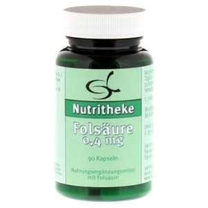 Abbildung: Folsäure 0,4 mg Kapseln, 90 St.