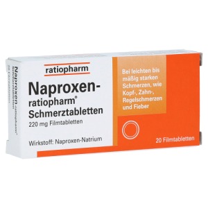 Naproxen Ratiopharm Schmerztabletten 20 St Docmorris