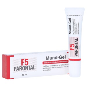 Abbildung: Parontal F5 Mundgel, 15 ml