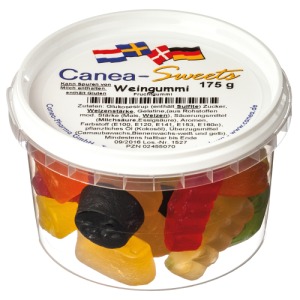 Abbildung: Weingummi Canea-Sweets, 175 g