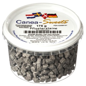 Abbildung: Pflastersteine Lakritz Canea-Sweets, 175 g