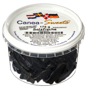 Abbildung: Salzfische Lakritz Canea-Sweets, 175 g