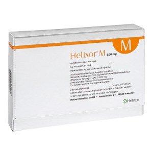 Abbildung: Helixor M Ampullen 100 mg, 50 St.