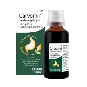 Abbildung: Carvomin Verdauungstropfen, 50 ml