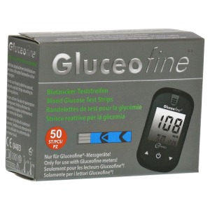 Abbildung: Gluceofine Blutzucker-teststreifen, 50 St.