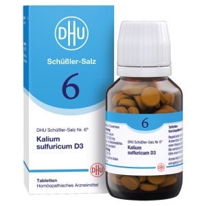 Abbildung: DHU Schüßler-Salz Nr. 6 Kalium sulfuricum D3, 200 St.