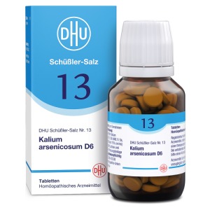 Abbildung: DHU Schüßler-Salz Nr. 13 Kalium arsenicosum D6, 200 St.