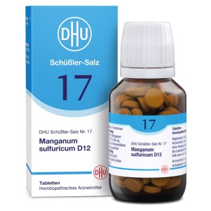 Abbildung: DHU Schüßler-Salz Nr. 17 Manganum sulfuricum D12, 200 St.