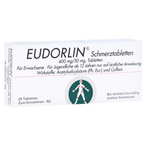 Abbildung: Eudorlin Schmerztabletten, 20 St.