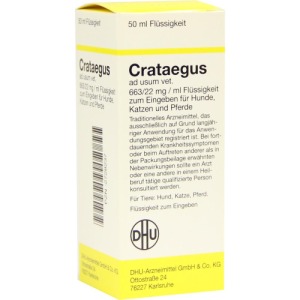Abbildung: Crataegus Dilution vet., 50 ml