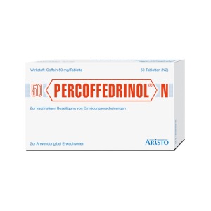 Abbildung: Percoffedrinol N 50 mg Tabletten, 50 St.