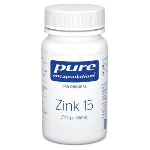 Abbildung: pure encapsulations Zink 15 (Zinkpicolinat), 60 St.