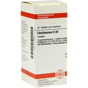 Abbildung: Chelidonium D 30 Tabletten, 80 St.